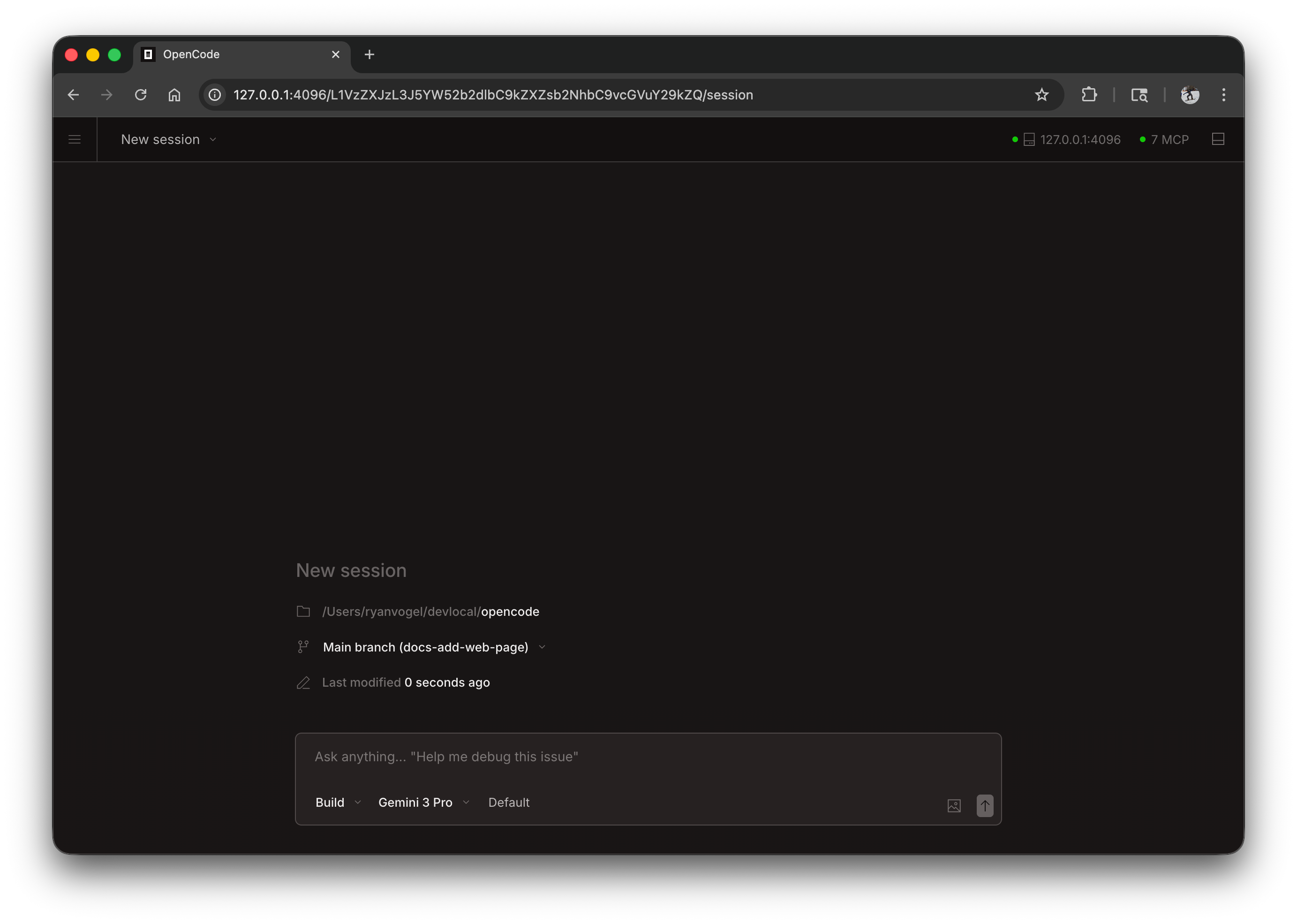 CodeTutor Web - New Session
